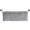 MyGift Cesta de almacenamiento rectangular de metal_5