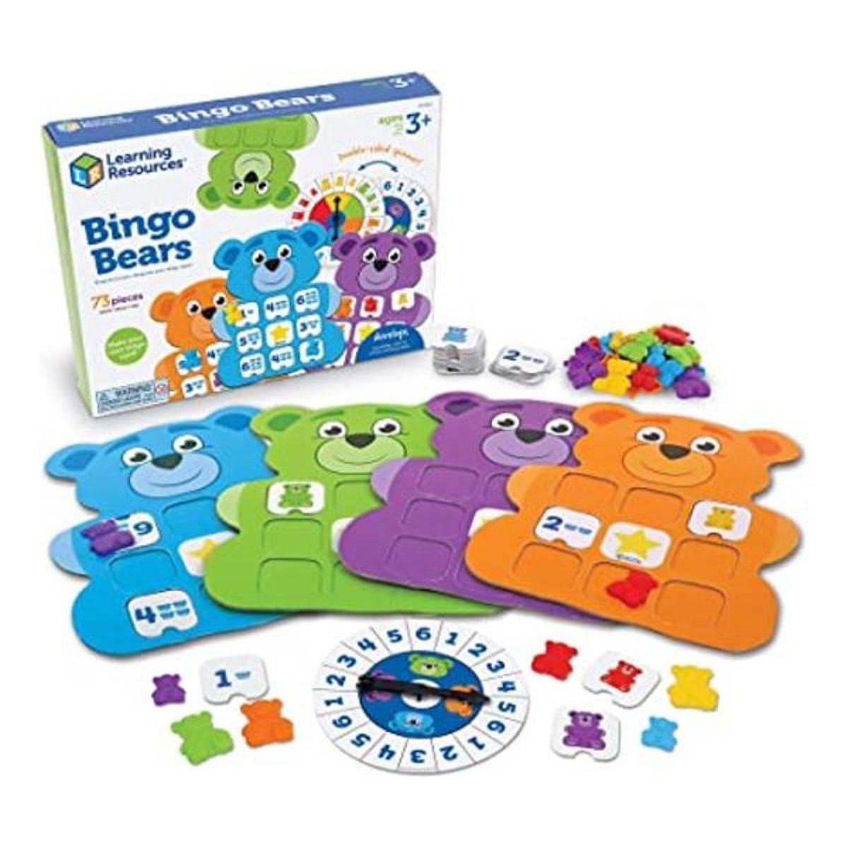 Learning Resources Osos de bingo juegos educativos para