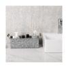 MyGift Cesta de almacenamiento rectangular de metal_3