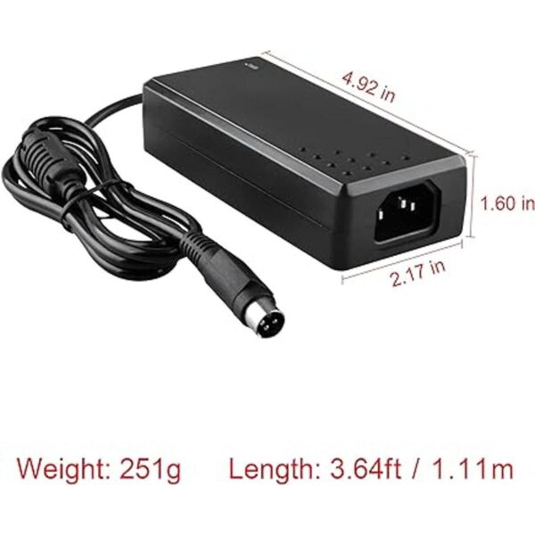 CJPGeek Adaptador de corriente alterna y CC de 4 pines de_4