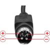 CJPGeek Adaptador de corriente alterna y CC de 4 pines de_6
