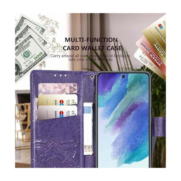 Funda tipo cartera diseñada para Galaxy S21 FE 5G funda_2