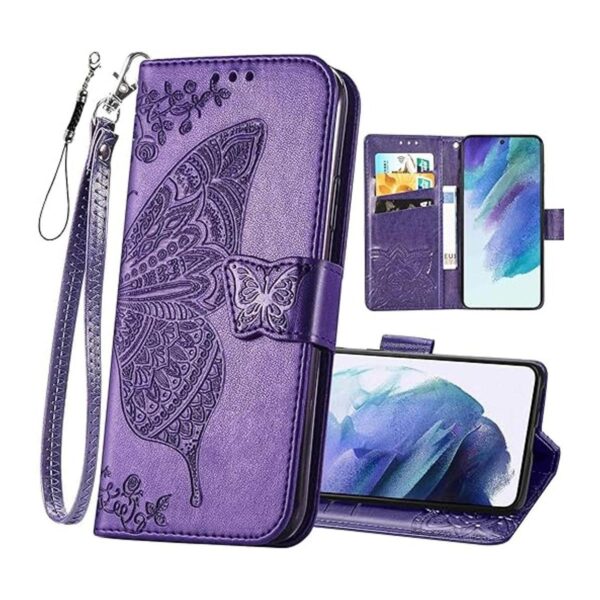 Funda tipo cartera diseñada para Galaxy S21 FE 5G funda_1