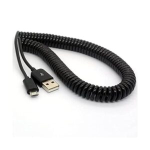 BSHTU Cable USB a micro USB en espiral de resorte USB 2.0_1