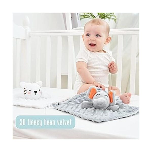 Cute Castle Security Blanket Baby Gifts Box Soft Newborn_4