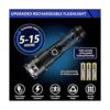 Linterna recargable de alta potencia LED de alto_4
