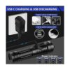 Linterna recargable de alta potencia LED de alto_3
