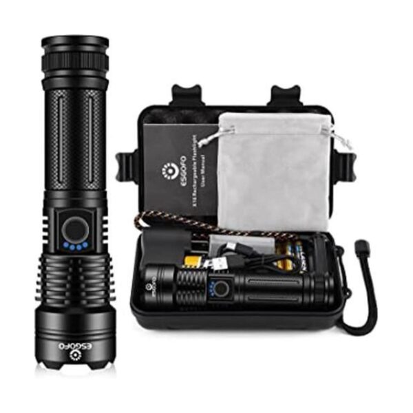 Linterna recargable de alta potencia LED de alto_1