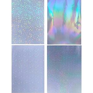 CMFUPRT 24 hojas holográficas de tamaño A4 lámina_1