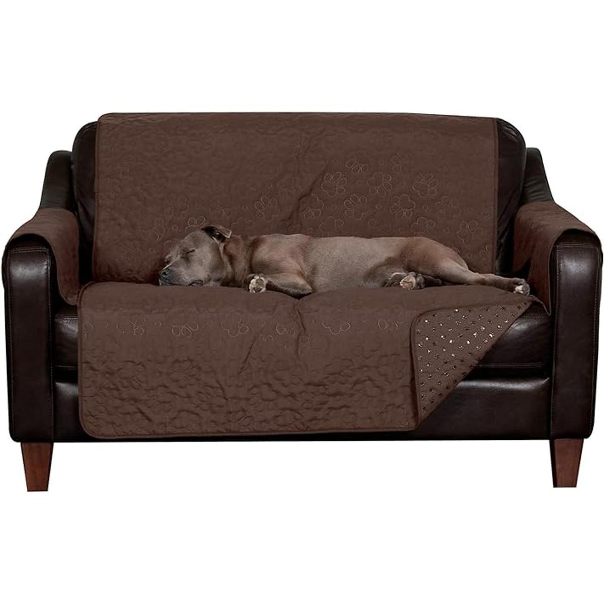 Furhaven Funda de muebles de sala de estar para perros y