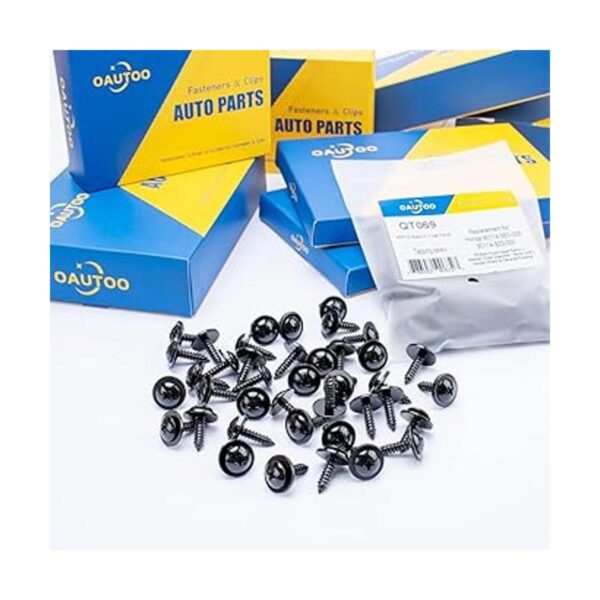 OAUTOO 40 tornillos de rosca Phillips M4.80.063x0.748 in_3