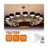 RIMOL Bombillas equivalentes a 25 W bombilla LED A15 de 3