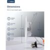 Amico Luces LED empotrables de 56 pulgadas 5CCT paquete_5