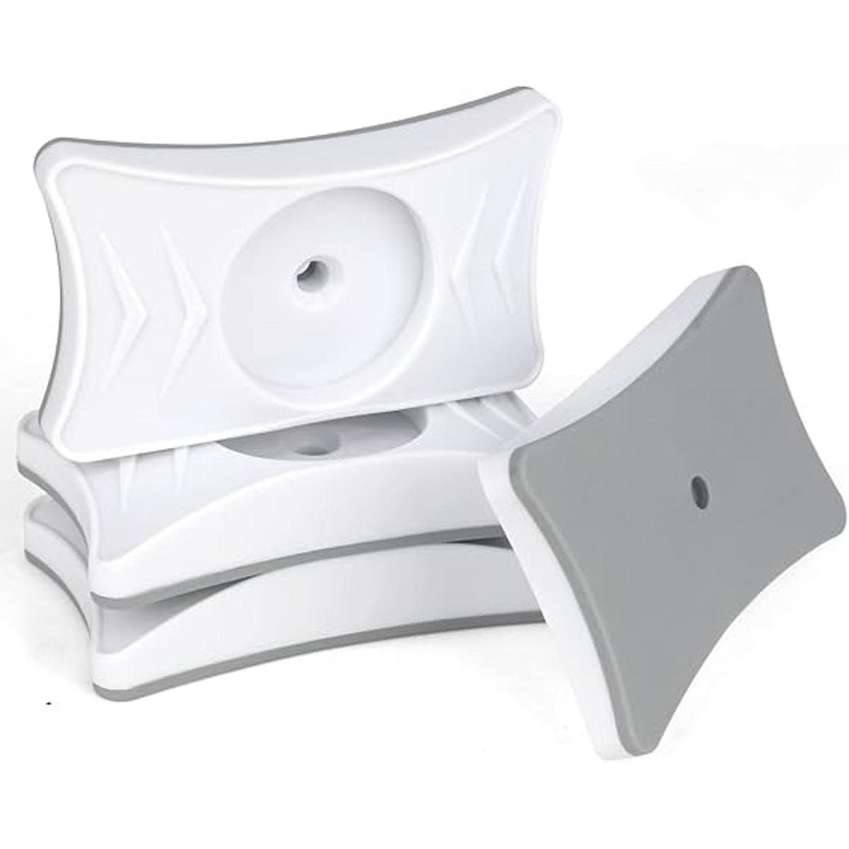 Protector de pared para puerta de bebé paquete de 4 tazas