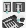 Organizador expandible de cajones de cocina práctico
