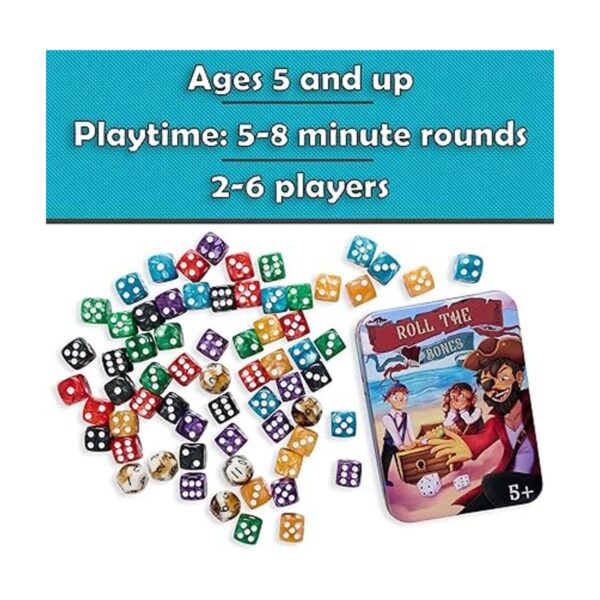 Juego de dados Roll The Bones para niños y adultos juego_2