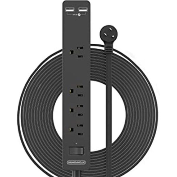 NTONPOWER Cable de extensión plano delgado de 10 pies_1
