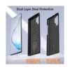 Rayboen Note 10 Plus Funda protectora de doble capa de_3