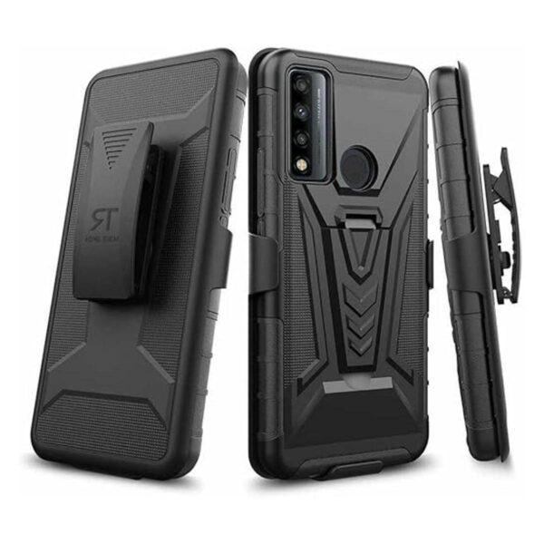 Rome Tech Funda con clip para cinturón para TCL 20XE_1