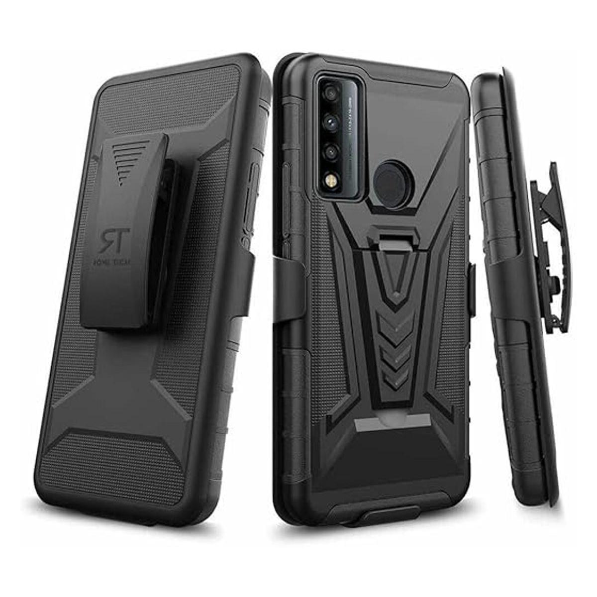 Rome Tech Funda con clip para cinturón para TCL 20XE