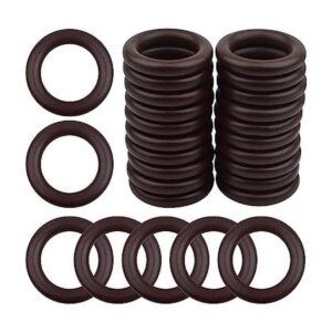 BronaGrand 20 anillos de madera de 2.165 in2.1 pulgadas