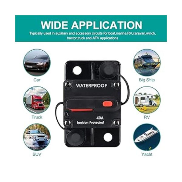 Disyuntor impermeable de 40 amperios con reinicio manual_3