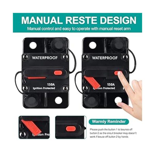 Disyuntor impermeable de 150 amperios con reposición_3