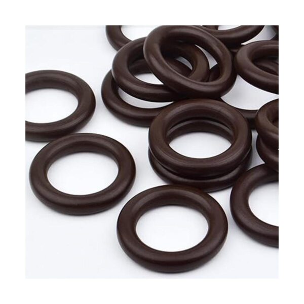 BronaGrand 20 anillos de madera de 2.165 in2.1 pulgadas
