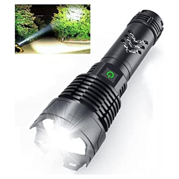 Linterna LED recargable de 120000 lúmenes altos linterna_1
