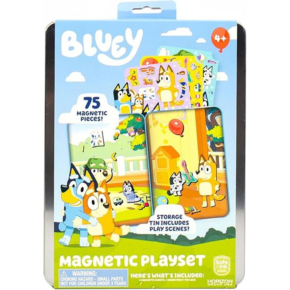 Bluey Juego magnético juguetes de actividad magnética