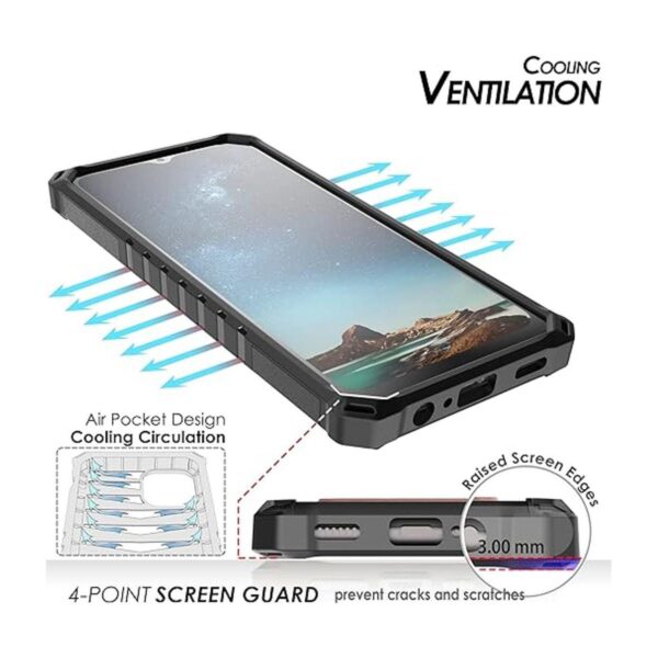 Beyond Cell TriShield Funda de teléfono con soporte para_5