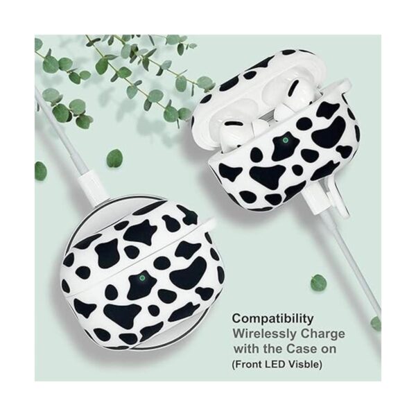 KOUJAON Funda de silicona suave para Airpods Pro funda