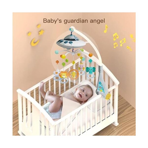 Lcasio Cuna musical para bebés con luces nocturnas y_5