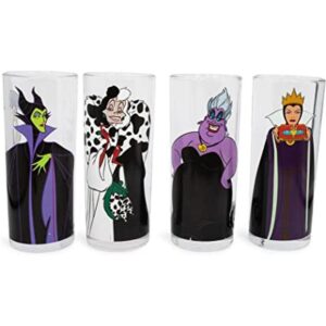 Disney Villains Vasos de vaso de 10 onzas juego de 4
