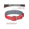 Joytale Collar de perro acolchado de neopreno 11 colores_5