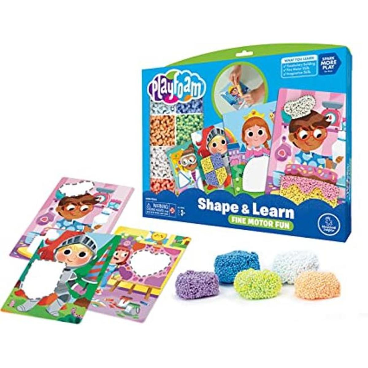 Educational Insights Cartas de personajes de forma y