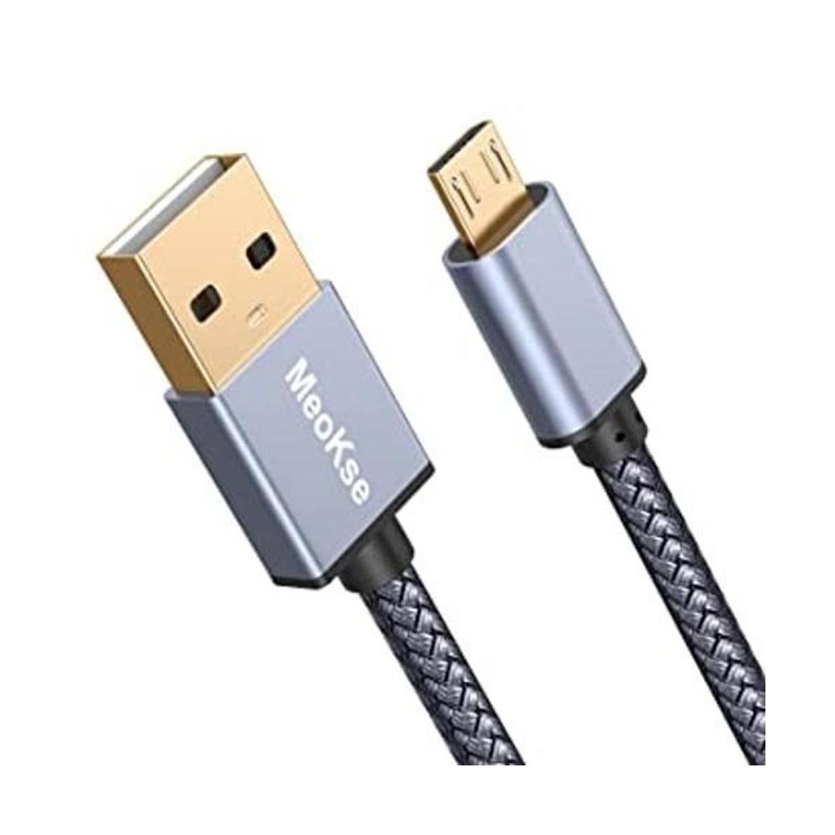 Meokse Cable micro USB cable de carga extra largo para