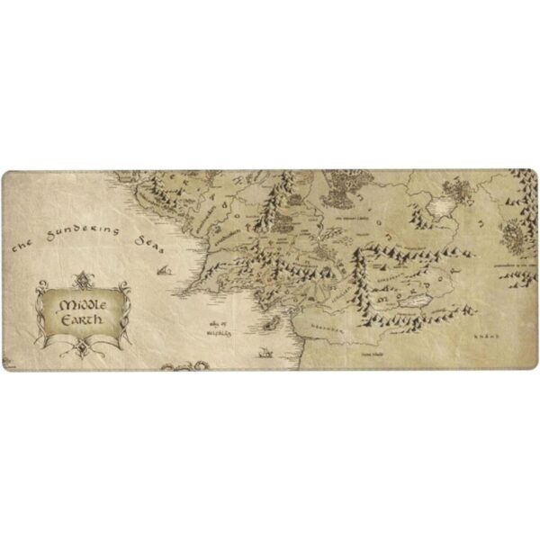 Middle Earth Map Alfombrilla de ratón para juegos 31.5 x_2