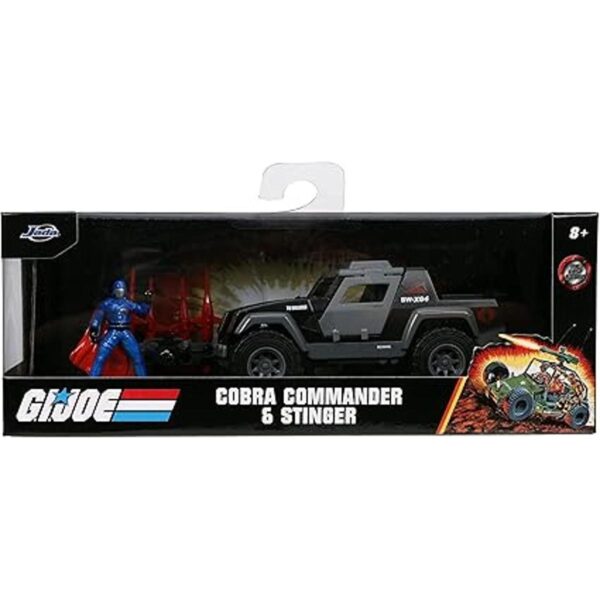 Jada Toys G.I. Joe 132 Stinger Auto fundido a presión_2