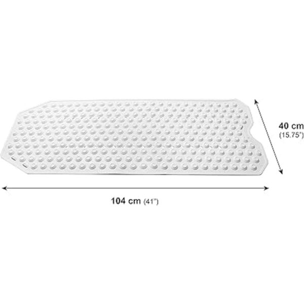 KMINA Alfombrilla de baño extra larga para bañera 41 x_6