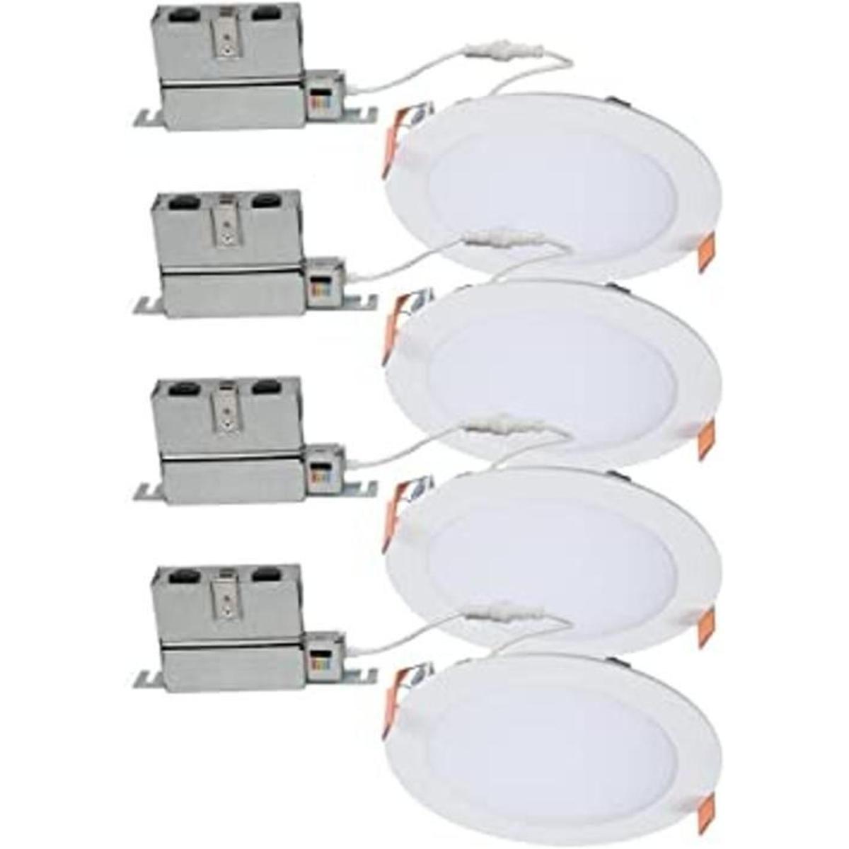 HALO Luz LED empotrada de 6 pulgadas para techo y disco de