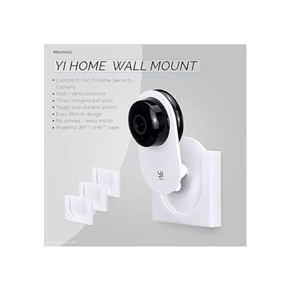 Brainwavz Soporte de pared para YI Home paquete de 3