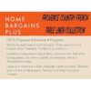 Home Bargains Plus Servilletas de tela francesa con