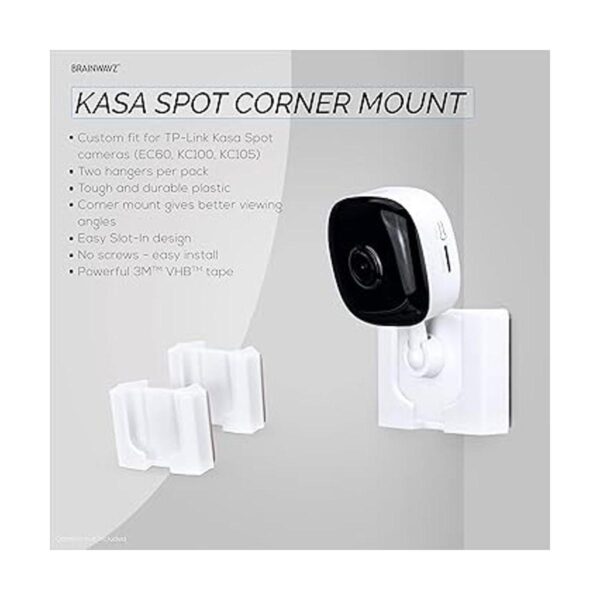 Brainwavz Soporte de pared esquinero para Kasa Spot_2
