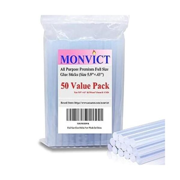 MONVICT Barras de pegamento caliente paquete de 50