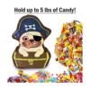 Piñata pirata para cachorros 16.5 x 12 x 4 pulgadas_5