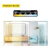 Luz empotrable LED cuadrada de 4 pulgadas paquete de 4_3