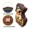 Piñata pirata para cachorros 16.5 x 12 x 4 pulgadas_4