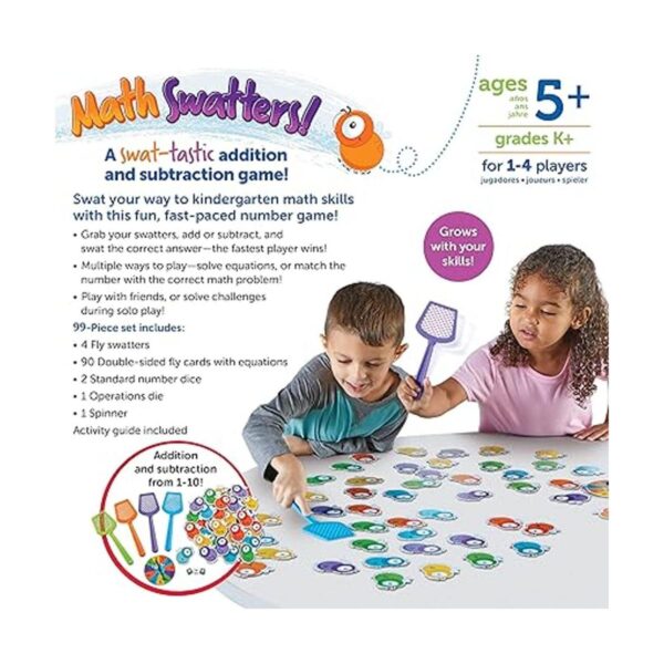 Learning Resources Mathswatters Juego de adición y resta_5