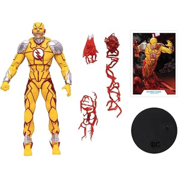 DC Gaming Reverse Flash Figura de acción de 7 pulgadas con_2